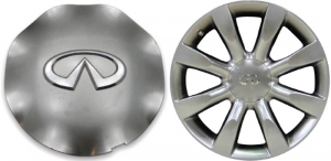 C73678U78 Infiniti FX35, FX45 Hyper Silver Center Cap #40315CG710