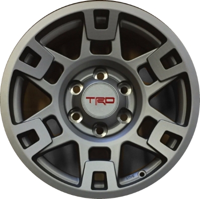 ALY75167U Toyota 4Runner, Tacoma TRD Wheel/Rim Painted #PTR2035110BK