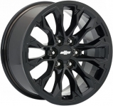 ALY5891U45 Chevrolet Colorado Wheel/Rim Black Painted #84486291