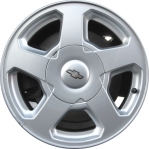 ALY5140U20 Chevrolet Trailblazer Wheel/Rim Silver Painted #9593372