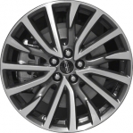 ALYFN072 Lincoln Continental Wheel/Rim Grey Machined #GD9Z1007D