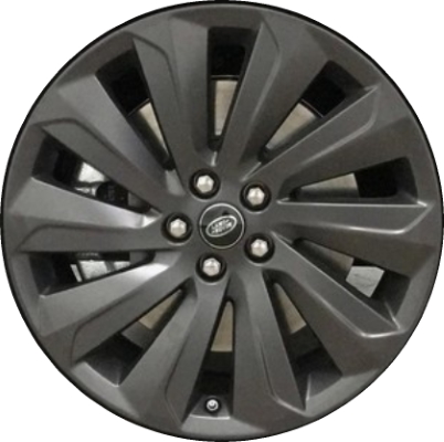Land Rover Discovery Sport 2020-2023 powder coat charcoal 19x8 aluminum wheels or rims. Hollander part number ALY59992U30, OEM part number LR127615.