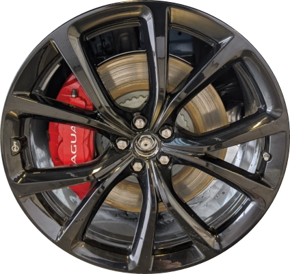 ALY60012U45/60013 Jaguar F-Pace Wheel/Rim Black Painted #T4A17664
