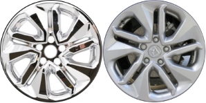 IMP-455X Honda Accord Chrome Wheel Skins (Hubcaps/Wheelcovers) 17 Inch Set