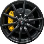 ALY58155U30 Alfa Romeo 4C Wheel/Rim Charcoal Painted #68267943AA