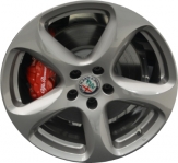 ALY58168U35/58187 Alfa Romeo Stelvio Wheel/Rim Grey Painted #6RA91UDCAA