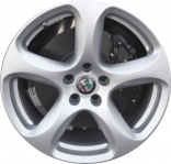 ALY58168U20/58187 Alfa Romeo Stelvio Wheel/Rim Silver Painted #6RA91UDCAA