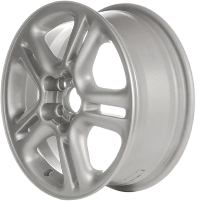 Chrysler Sebring 1996-2000 powder coat silver or white 16x6.5 aluminum wheels or rims. Hollander part number ALY2068U, OEM part number Not Yet Known.