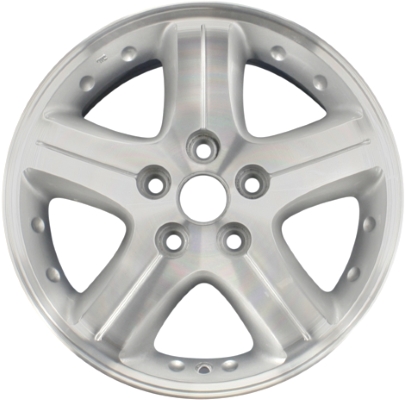 Dodge Intrepid 2002-2004 silver machined 16x7 aluminum wheels or rims. Hollander part number ALY2172U20.PS02, OEM part number Not Yet Known.