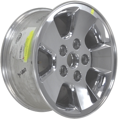 Dodge Ram 1500 2006-2012 chrome clad 17x8 aluminum wheels or rims. Hollander part number ALY2266, OEM part number Not Yet Known.
