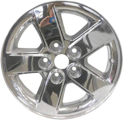 Dodge Durango 2006-2009 chrome clad 18x8 aluminum wheels or rims. Hollander part number ALY2271, OEM part number Not Yet Known.