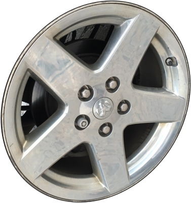 Dodge Durango 2007-2009 chrome clad 20x8 aluminum wheels or rims. Hollander part number ALY2300, OEM part number Not Yet Known.