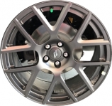 ALY2527HH/2642 Dodge Challenger, Charger Wheel/Rim Grey Painted