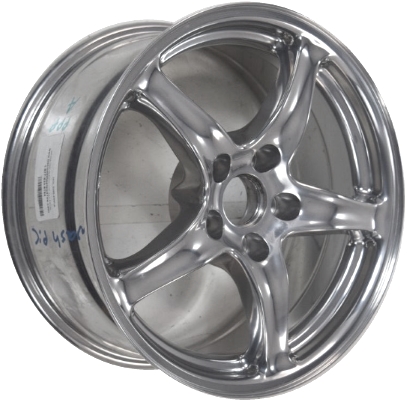 Ford Mustang 1998-2004 polished 17x8 aluminum wheels or rims. Hollander part number ALY3285U80, OEM part number Not Yet Known.