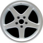 ALY3306U10 Ford Mustang Wheel/Rim Silver Painted #F9ZZ1007EA
