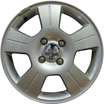 Ford Focus 2003-2007 powder coat silver or machined 16x6 aluminum wheels or rims. Hollander part number ALY3530U, OEM part number 3S4Z1007AB, 3S4Z1007BB.