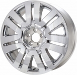 Used ALY3701 Ford Edge Wheel/Rim Chrome Clad #9T4Z1007H