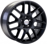 ALY3886U45 Ford Mustang Wheel/Rim Black Painted #ER3Z1007A