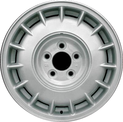 Buick LeSabre 1992-1999, Park Avenue 1992-1996 powder coat silver, machined lip 16x6.5 aluminum wheels or rims. Hollander part number 4009, OEM part number 12365449.