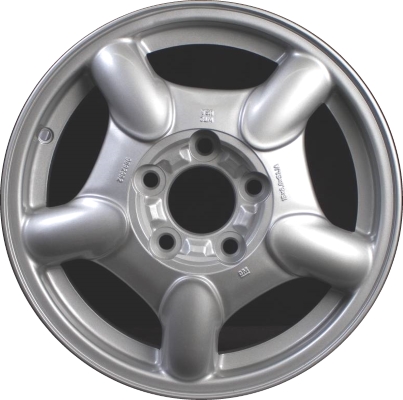 Buick LeSabre 2000-2001 powder coat silver 15x6 aluminum wheels or rims. Hollander part number ALY4033, OEM part number 9592953.