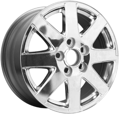 Buick Park Avenue 2004-2005 chrome 16x6.5 aluminum wheels or rims. Hollander part number ALY4051, OEM part number 9595699.
