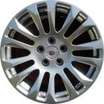 ALY4673U78 Cadillac CTS Wheel/Rim Hyper Silver #22820070