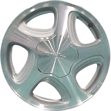 Chevrolet Monte Carlo 2000-2005 silver machined 16x6.5 aluminum wheels or rims. Hollander part number ALY5085, OEM part number 9592969.