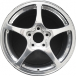 ALY5102A80.POL Chevrolet Corvette Wheel/Rim Polished #9594010