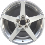 ALY5208U80/5000 Chevrolet Corvette Wheel/Rim Polished #9596950