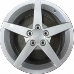 ALY5209U20/5106 Chevrolet Corvette Wheel/Rim Silver Painted #9596953