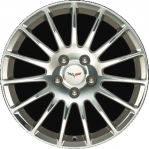 ALY5348 Chevrolet Corvette Wheel/Rim Polished #17800900