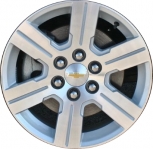 ALY5408 Chevrolet Traverse Wheel/Rim Silver Machined #9597516