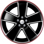 ALY5591.PB01 Chevrolet Camaro Wheel/Rim Black Machined #20989173