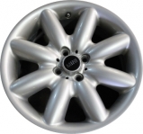 ALY59364U20 Mini Cooper, Clubman Wheel/Rim Silver Painted #36111512352