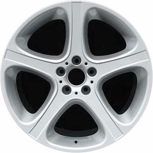 BMW X5 2001-2006 powder coat silver 20x9.5 aluminum wheels or rims. Hollander part number ALY59376, OEM part number 36116753516.
