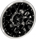 ALY59405U45 Mini Cooper, Clubman Wheel/Rim Black #36116780983