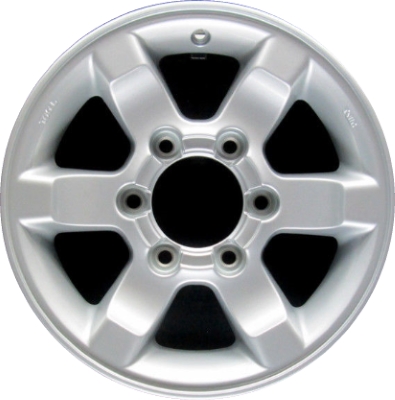 Nissan Frontier 2001-2004 powder coat silver or charcoal 15x7 aluminum wheels or rims. Hollander part number ALY62406U, OEM part number 403001Z615, 403009Z401, 403009Z411.