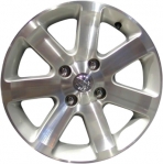 ALY62472U10 Nissan Sentra Wheel/Rim Silver Machined #40300ET200