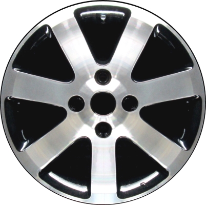 Nissan Sentra 2011-2012 charcoal machined 16x6.5 aluminum wheels or rims. Hollander part number ALY62472U30.LB04, OEM part number Not Yet Known.