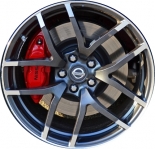 ALY62628 Nissan 370Z Wheel/Rim Charcoal Machined #D0C003GM3B