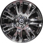 ALY62704 Nissan Armada, Titan Wheel/Rim Black Chrome Clad #40300EZ01D
