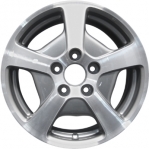 ALY63892U10 Honda Accord Hybrid Wheel/Rim Grey Machined #42700SDRA92