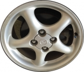ALY64815U10.PS02 Mazda MX-5 Miata Wheel/Rim Silver Painted #9965J16050