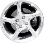 ALY64836U80 Mazda MX-5 Miata Wheel/Rim Polished #9965306560