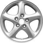 ALY64843U20 Mazda Protege Wheel/Rim Silver Painted #9965426060