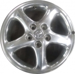 ALY64843U80 Mazda Protege Wheel/Rim Polished #9965426060