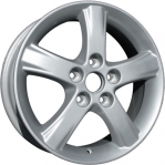 ALY64852U20 Mazda Protege Wheel/Rim Silver Painted #9965476060
