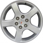 ALY6511 Pontiac Montana, SV6 Wheel/Rim Silver Painted #9596507