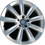ALY85036 Mercedes-Benz CL550 Wheel/Rim Silver Painted #2164010202