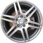 ALY65530 Mercedes-Benz C300, C350 Wheel/Rim Silver Machined #2044014602